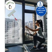 Funflex 1 Yedekli 180° Bükülebilir 3ü 1 Arada Ev ,okul,hastane ve Işyeri U Şeklinde Cam Silecek