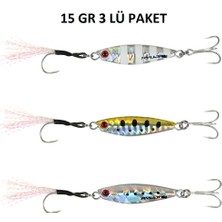 Ryuji Jig Sea Pro Mix 5cm 15GR Jig Set 3 Adet
