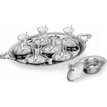 Feyza Design A1782 Çintemani 39 Parça Çay Seti Şık ve Zarif Tasarım