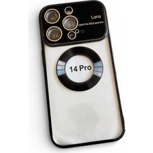 Tredonim Apple iPhone 14 Pro Uyumlu Kamera Korumalı Premium Telefon Kılıfı - Siyah