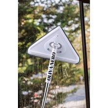 Funflex 2 Bezli Üçgen Mop Temizlik Seti Pratik Paspas Mop Seti