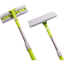 FunFlex Çift Taraflı Pencere Temizleme Silecek Yedek Bezli