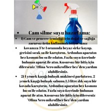 Funflex 4 Metre Profesyonel Pencere Temizleme Seti, Duş ve Cam Için Cam Sileceği 45CM Çekçek+45 Peluş Takım