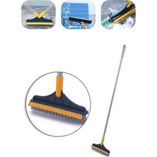 Funflex Uzun Saplı Silecek Sert Kıl Pencere Silecek Sihirli Zemin Çekpası