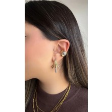 Aurah Taşlı Tasarım Küpe