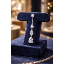 Begonia Accessories 316L Cerrahi Çelik Göbek Piercing Zirkon Taşlı – 2026 Fashion Premium Seri Belly Button Piercing – Kararma Yapmaz, Alerji Karşıtı, Paslanmaz Çelik Göbek Küpesi – Kadın Trend Takı - GP21