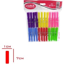 Özgürce Şık 24'lü Mandal Seti, Ev ve Hobi Dekorasyonu Için Ideal