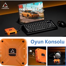 AİMZENİX AX360M Ios Klavye & Mouse Dönüştürücü Konsolu Setli 1000Hz Çift Mod Tüm Ios Sistemleri Ipad/iphone