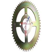 Cross 150 Ramzey Çelik Uyumlu Arka Dişli 428-56T Iç 58 mm 4 Delik Öm Erpilsan Elektronik