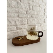 Feyza Design Mini Demlik, Cam Kapak, Kulplu, 400 Ml, Şık ve Kullanışlı Tasarım