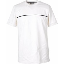 Trender O Yaka Tek Biyeli  Erkek T-Shirt Modal