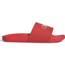 Erkekler İçin Adidas Adilette Comfort Au Kırmızı Terlik KI6083  Düz Topuklu Hafif ve Konforlu