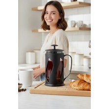 Feyza Design 500 ml French Press, Kahve ve Bitki Çayı Demliği, Şık ve Kullanışlı