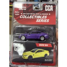 Cca Collectibles Series Bmw M4 Mor 1/64 Model Araba