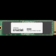 Crucial Crucıal CT1000E100SSD8, E100, 1tb, 5000/4500, Gen4, Nvme Pcıe M.2 2280, SSD