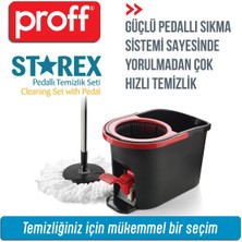 Özgürce Pratik ve Etkili Mikrofiber Mop ve Pedallı Temizlik Seti