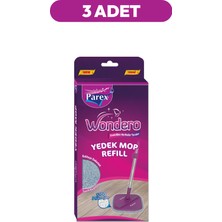 Özgürce Yedek Paspas Mop Refill Seti, Temizlik Için Pratik ve Ekonomik 3'lü