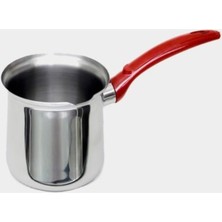 Feyza Design Dayanıklı Çelik Cezve, Güçlü ve Şık Tasarım, Hızlı Isınma Özelliği