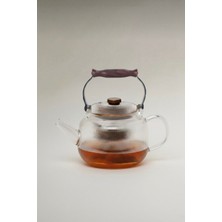 Feyza Design Cam Demlik, Şık ve Kullanışlı Çay Demleme Seti, Dayanıklı ve Pratik Tasarım