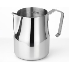 Feyza Design Çelik 500 ml Kahve Süt Köpürtme Potu, Sütlük Pitcher, Dayanıklı ve Şık