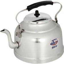 Feyza Design Alüminyum Üstten Kulplu Çaydanlık Demlik 2,7l, 18CM Çap, Dayanıklı ve Şık Tasarım