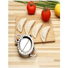 Feyza Design Metal Hamur Kapama Kalıbı, Börek, Poğaça, Mantı ve Ravioli Yapımı Için
