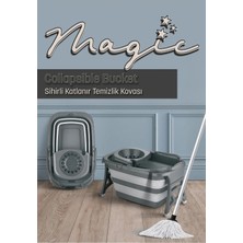 Özgürce Katlanabilir Temizlik Kovası ve Mop Seti, Pratik ve Hafif Tasarım