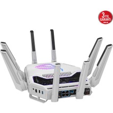 Asus Rog Rapture GT-BE19000AI Wifi 7 Router Beyaz