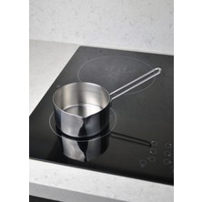 Feyza Design 12 cm Paslanmaz Çelik Kaçerola ve Sosluk, Mini Yumurta Tavası