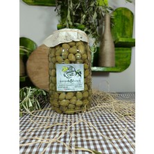 Aydın Yöresi Memecik Cinsi Sofralık Tatlandırılmış Kırma Zeytin (2 Kg)