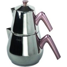 Feyza Design Mor Mini Çaydanlık Seti, Şık ve Kullanışlı Tasarım, Pratik Kullanım