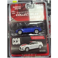 Cca Collectibles Series Nissan Gtr (R35) Mavi 1/64 Model Araba