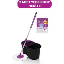 Özgürce Çok Amaçlı Otomatik Temizlik Seti ve 2'li Yedek Mop