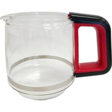 Feyza Design Kırmızı Çay Demliği, Şık ve Kullanışlı Cam Tasarım, Pratik Kullanım