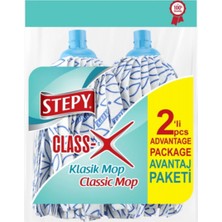Özgürce Pratik ve Temizliğe Uygun 2'li Mop Yedek Paketi
