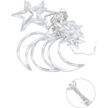 DS LLC Ramazan Için Büyük Boy Işıklı Ay Yıldız LED DSLLC4-2356Y