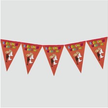 SiHako 10’lu Düğünümüze Hoşgeldiniz Üçgen Flama