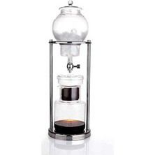 Feyza Design Cold Brew Soğuk Kahve Demleme Şişesi 600 Ml, Cam Filtre Kahve Şişesi