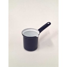 Feyza Design Emaye Cezve 2 No Navy Blue 230 ml Indüksiyon Uyumlu