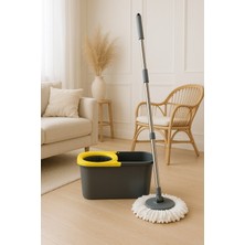 Özgürce Çok Amaçlı 360 Döner Mop Temizlik Seti, 13 Litre Döner Başlıklı Set