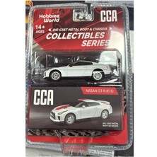 Cca Collectibles Series Nissan Gtr (R35) Beyaz 1/64 Model Araba