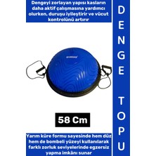 Wintoup #pilatestopu Aerobik Egzersiz Yoga Fitness Spor Vücut Denge Çeviklik Koordinasyon Pilates Bosu Topu