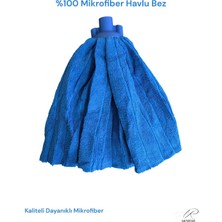 Özgürce Premium Mikrofiber Yedek Mop Bezi, Güçlü ve Yenilenen Temizlik Aksesuarı