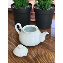 Feyza Design Porselen Demlik Çaycı Çaydanlık Üzeri Tek Demlik 850 ml