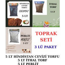 Cemre Torf Toprak Seti 3 Lü Avantaj Paket