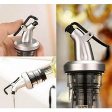 Feyza Design Kapaklı Şişe Ucu Servis Aparatı Damlalık Yağdanlık Tıpa Mantar