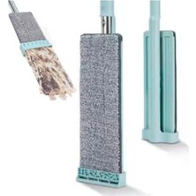 Funflex Kovasız 360° Mikrofiber Kendinden Sıkmalı Mop – Pratik Tablet Mop Paspas, Ergonomik Tasarım