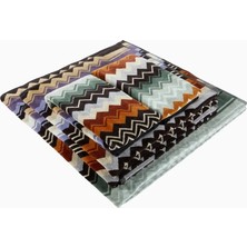 Missoni Giacomo 5 Parça Çok Renkli Tasarım Havlu Seti