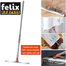 Funflex Joybos Sihirli Süpürge Pencere Çekçek Su Temizleme Silecek