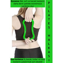Wintoup #yogaring Ergonomik Bel Sırt Kol Iç Bacak Kas Desteği Gevşetme Esneme Masaj Yoga Pilates Halkası